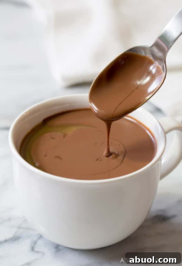 Silky Drinking Choco-Caramel Swirl: An Irresistible Combination