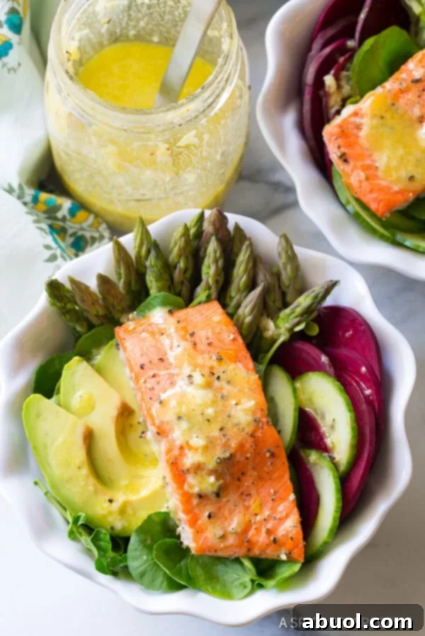 Must-Make Roasted Salmon Detox Salad Recipe