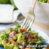 The Best Broccoli Salad Recipe Ever | ASpicyPerspective.com