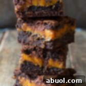 Gooey Caramel Stuffed Brownies