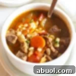 Hearty Beef Barley Soup
