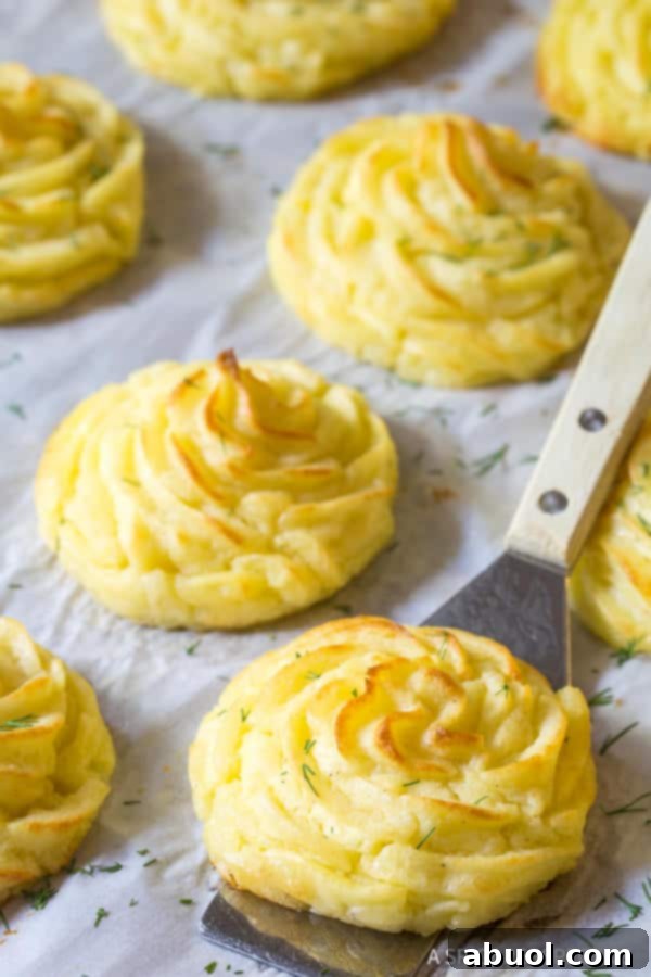 Best Dutchess Potatoes Recipe on spatula