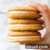 Snickerdoodle Sandwich Cookies | A Spicy Perspective #christmas #holidays