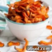 Crispy Baked Carrot Crisps 9 Healthy Baked Carrot Chips Recipe #glutenfree #paleo #vegan