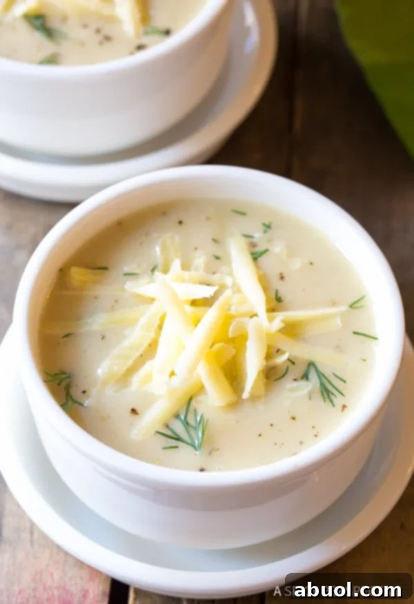 Perfect Irish Creamy Cauliflower Soup Recipe for Saint Patrick's Day!