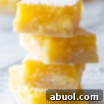 White Chocolate Lemon Bars