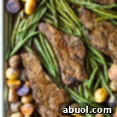 Fabulous Balsamic Steak Sheet Pan Dinner