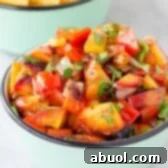 Grilled Chipotle Peach Salsa