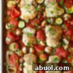 Low Carb Sheet Pan Chicken Cacciatore