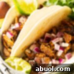 Close-up of delicious Instant Pot Carnitas