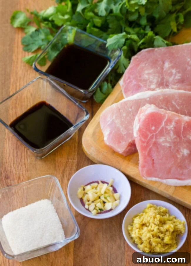 Vietnamese Bun Cha Gio Ingredients 