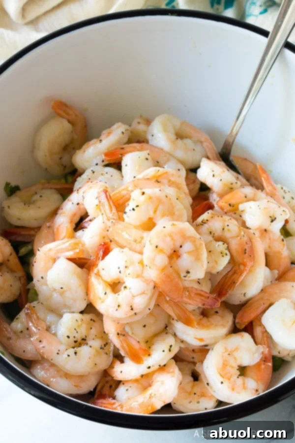 How to Make Garlic Lime Roasted Shrimp Salad Recipe for Spring and Summer!