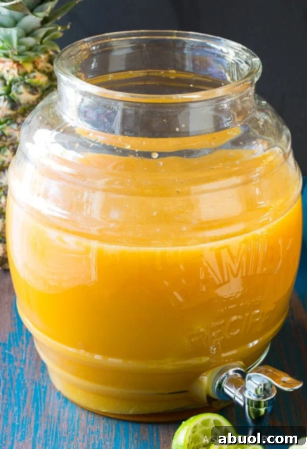 Tangy Large-Batch Cocktails Recipe - Goombay Punch
