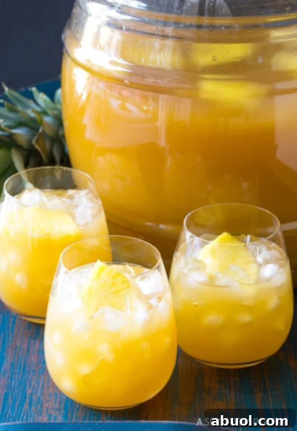 Goombay Punch - Goombay Smash Recipe made for a large group