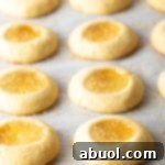 Lemon Drop Thumbprint Cookies