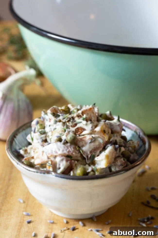 Red Potato Salad Recipe in bowl