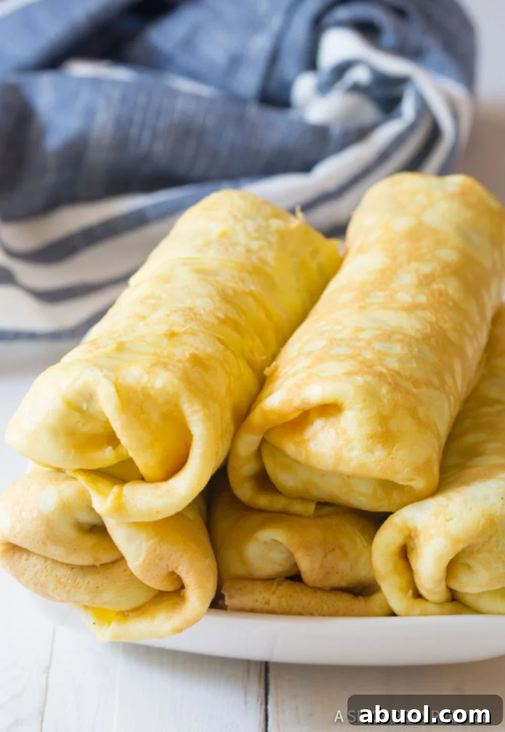 Best Keto Egg Roll Wrappers Recipe - Homemade, rolled like burritos with a rich filling