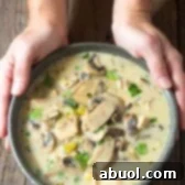 Low Carb Creamy Chicken Mushroom Soup Recipe