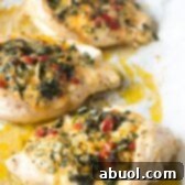 Cheesy Spinach Stuffed Chicken Breasts Recipe #ASpicyPerspective