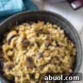 Mushroom Rice Pilaf Recipe