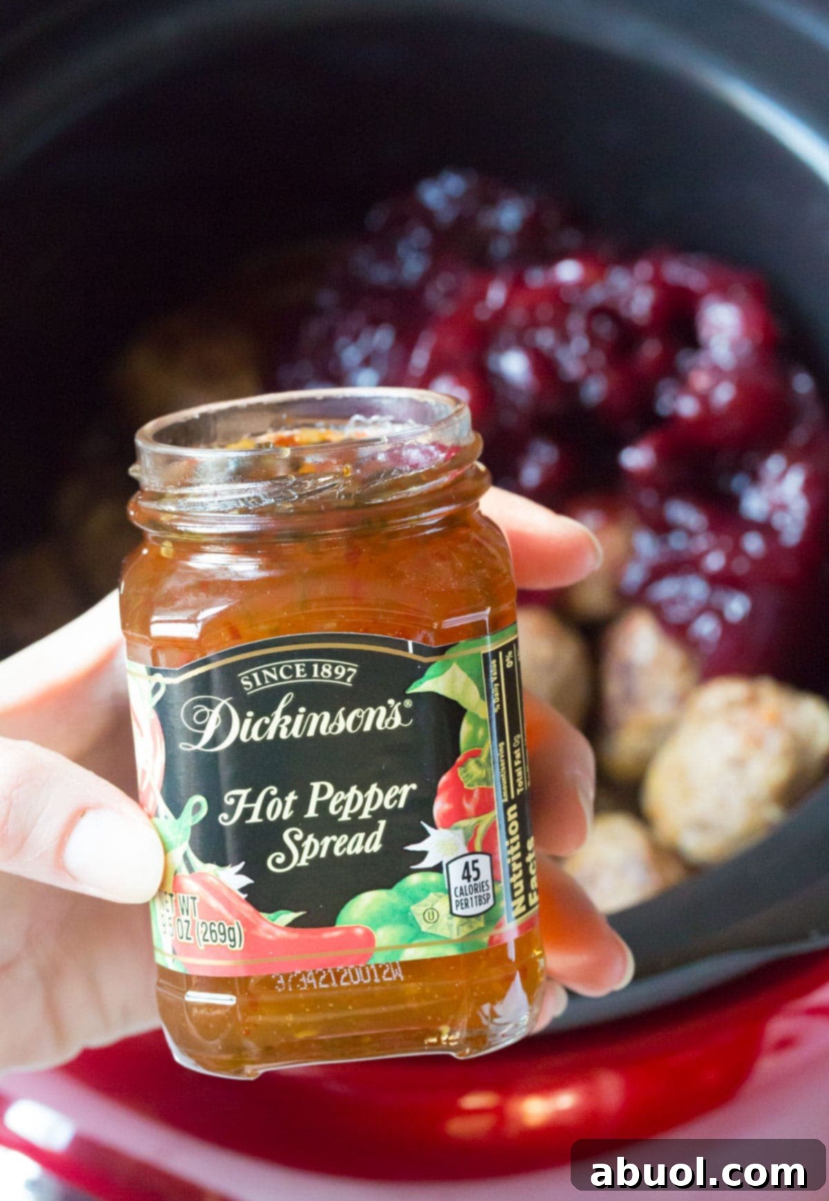 You can also add in this jalapeno jelly from Dickinson's
