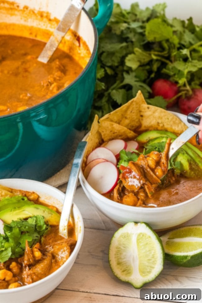 Best-Red-Posole-Recipe Mexican pozole a classic comfort food made with hominy