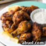 Crispy Baked Lemon Pepper Wings Recipe