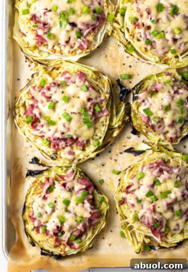 Easy Roasted Cabbage Low Carb Pizza for meal prep