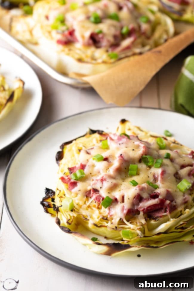 Irish Roasted Cabbage Keto Pizza ready for toppings