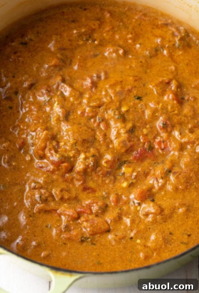 Fiery South Indian Chicken Curry 8 Adding spices to the aromatic base for Chicken Madras Curry