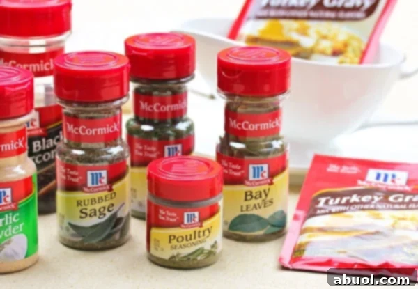 spices for gravy