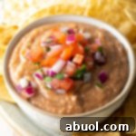 The Best Homemade Bean Dip
