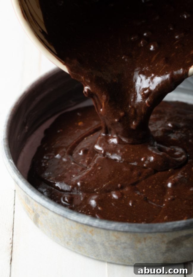 batter in pan