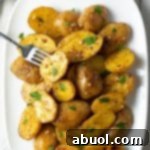 Lemon and Garlic Roasted Potatoes