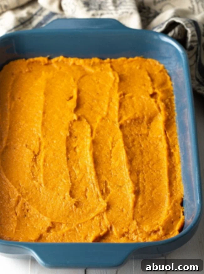 smooth casserole for Thanksgiving