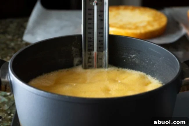 how to make caramel in a large pot with a candy thermometer 