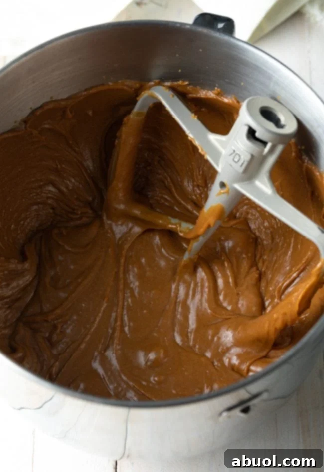 salted caramel frosting from scratch with a stand mixer