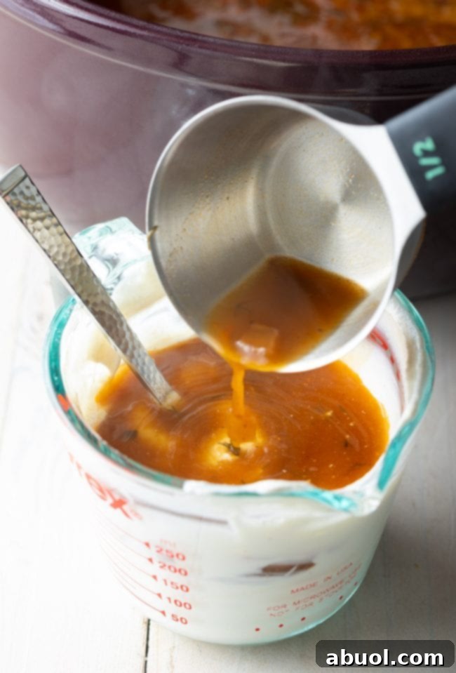 making a cream vegan soup base
