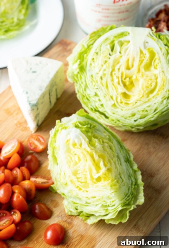 fresh iceberg, cheese, tomatoes