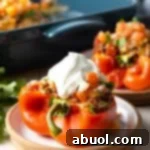 Keto Taco Stuffed Peppers
