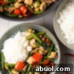 A small image of the finished Thai Basil Chicken dish for the recipe card.