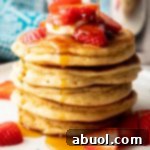 Finished Almond Flour Pancakes