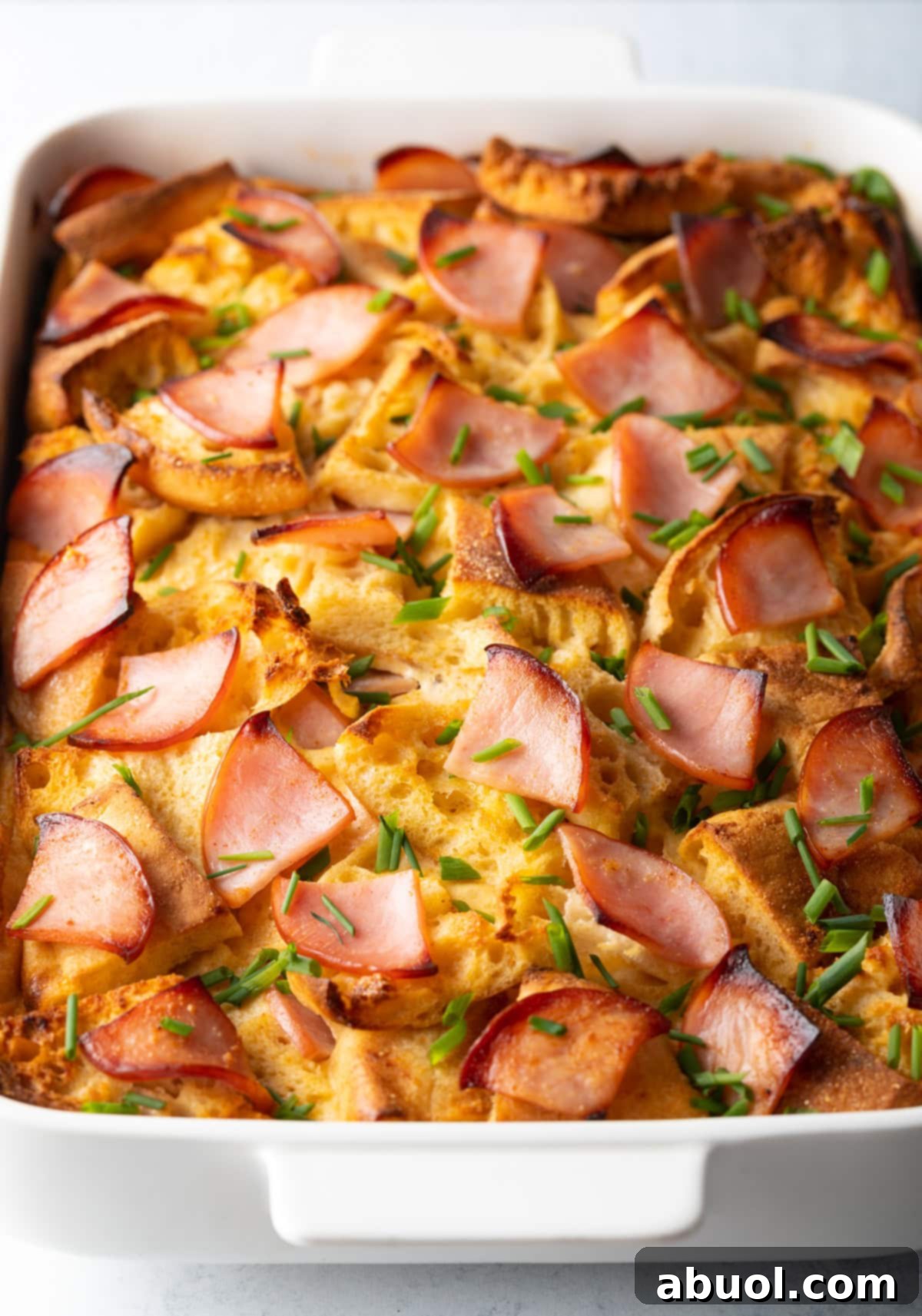 Fully baked Eggs Benedict Casserole