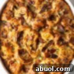 Croissant Breakfast Casserole