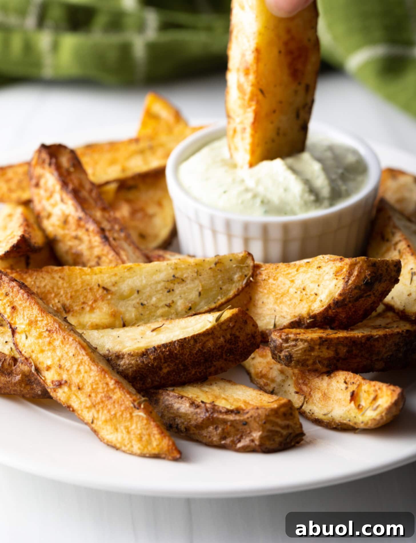 Air Fryer Potato Bites 11 Dipping Air Fryer Potato Wedge