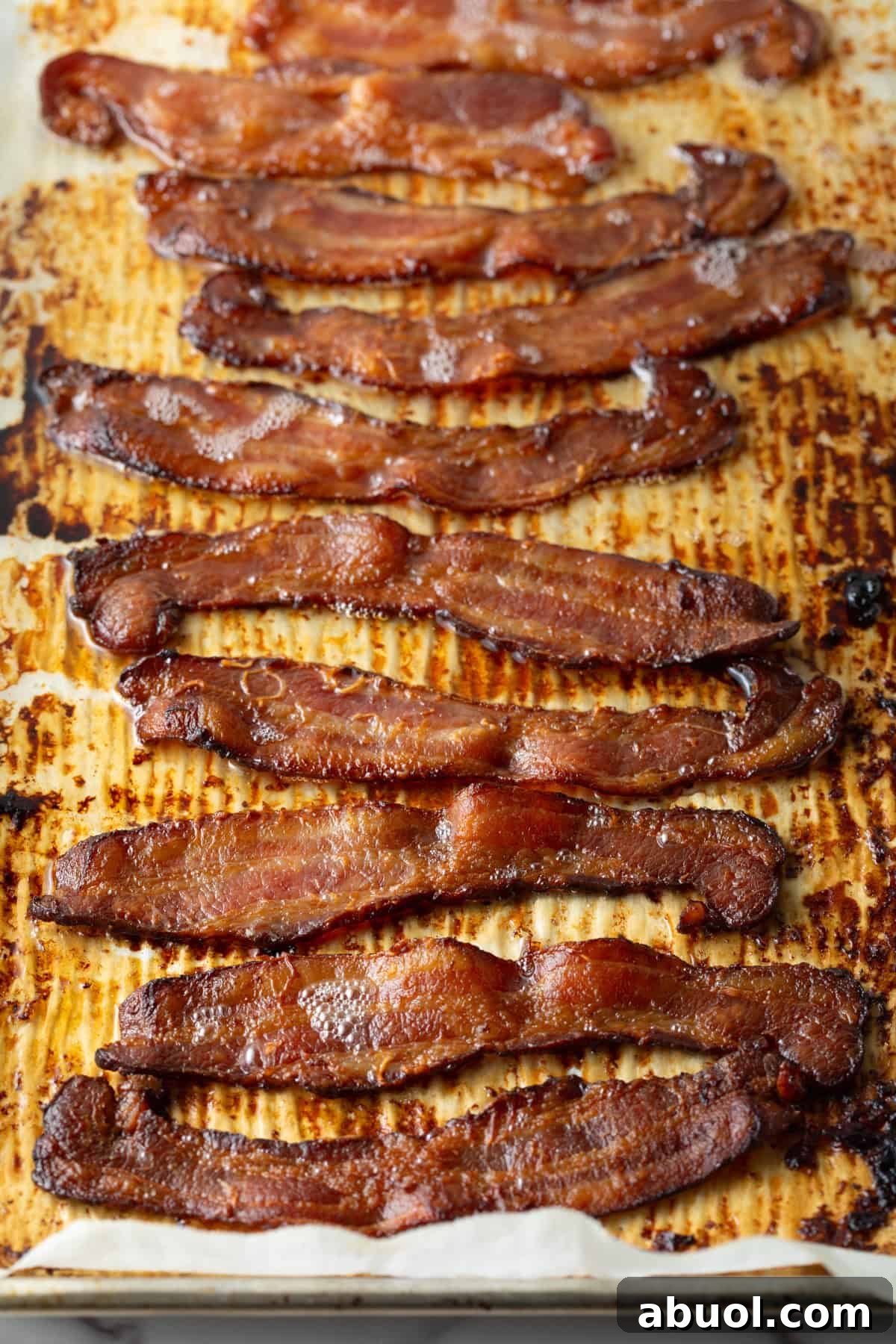 bacon in the oven