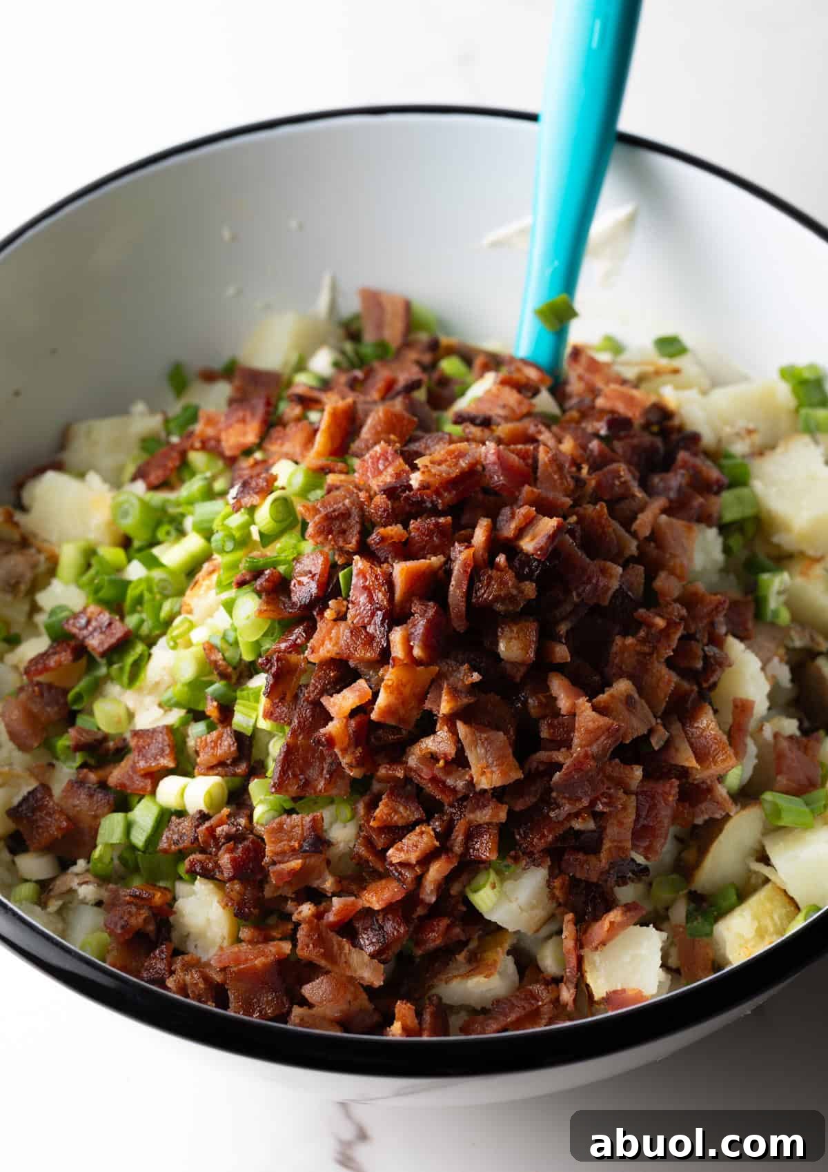 bacon in potato salad