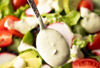 Creamy Avocado Lime Ranch Dressing Recipe