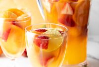 Crisp White Sangria with Citrus and Summer Berries