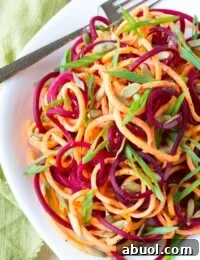 Raw Beet and Sweet Potato Salad thumbnail